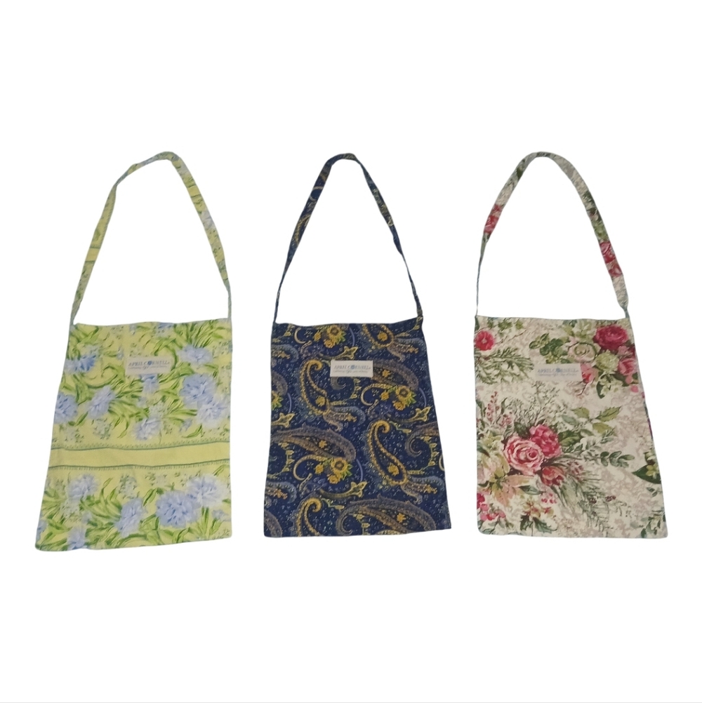 3 April Cornell Cotton Tote Bags